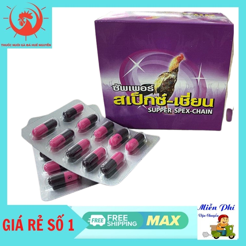 Kích thích mọc lông cho gà đá thái lan 1 vỉ 10 viên.kích mọc lông gà siêu tốc.rút ngắn thời gian thay lông gà chọi.