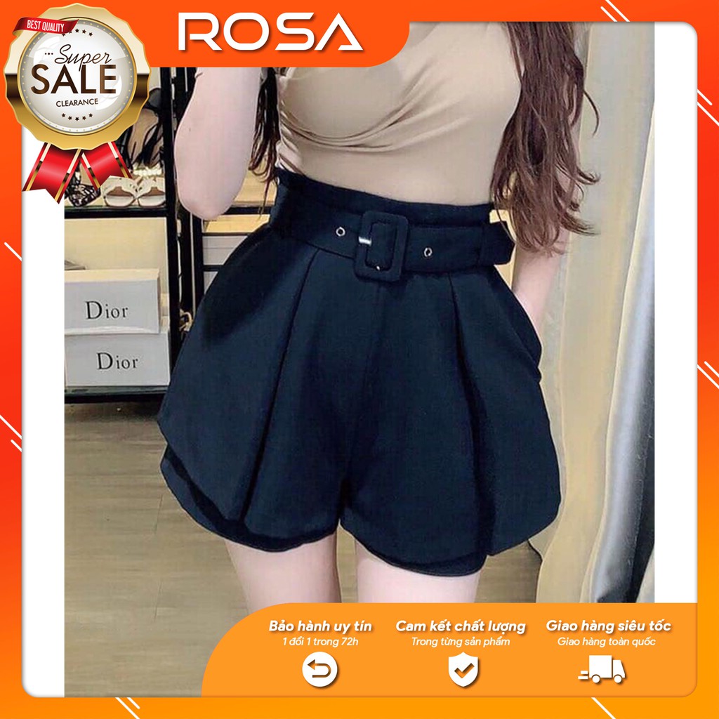 Quần Giả Váy Kèm Đai Siêu Xinh Hot Hit 2020 ROSA
