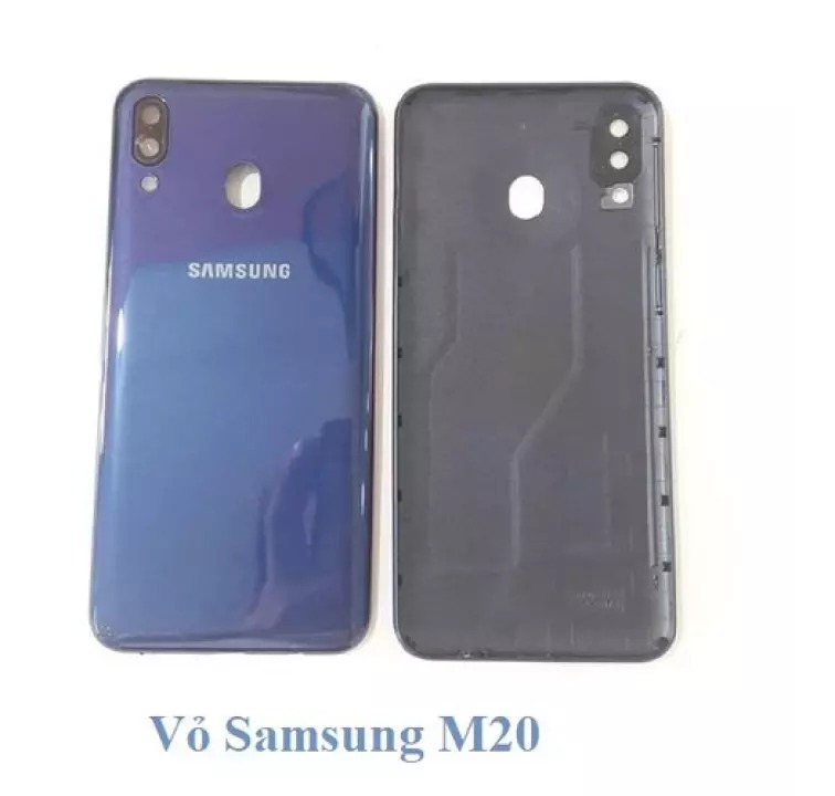 Vỏ nắp lưng thay thế dành cho Điện thoại samsung M20 hàng chuẩn