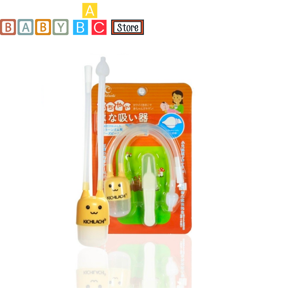 Hút Mũi Silicon KICHI Dụng Cụ Cho Bé Có Tặng Cây Cọ Ống chất lượng đảm bảo an toàn đến sức khỏe