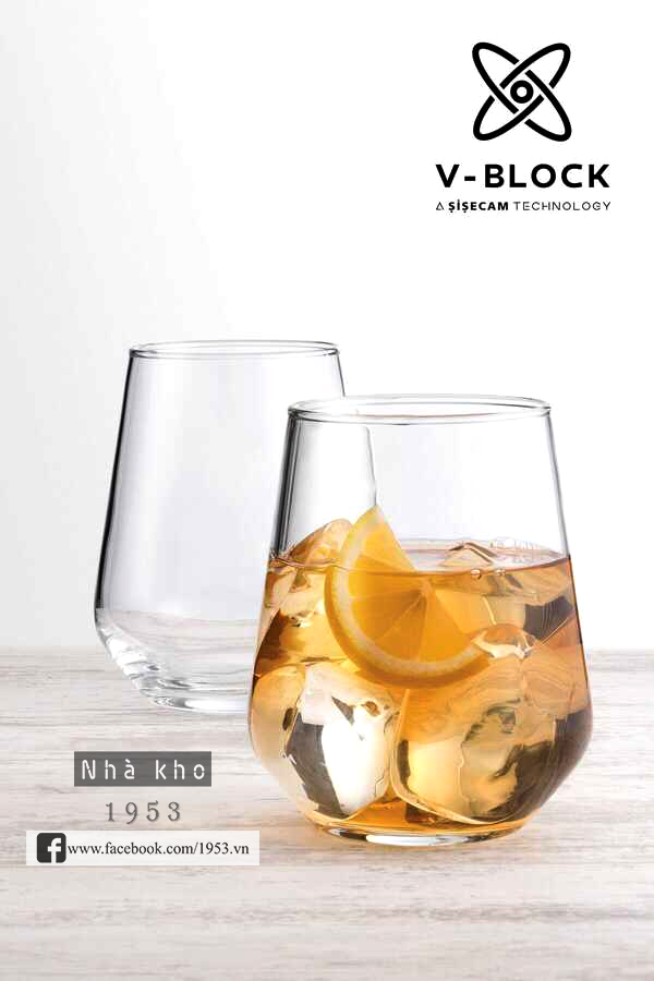 [Chính hãng] Bộ 06 Ly thủy tinh Pasabahce Allegra Water - 425ml – 41536