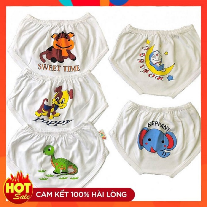 Sét 10 quần chục chíp sơ sinh cho bé từ 5-16kg - quần chíp cho bé - quần áo trẻ em - đồ sơ sinh