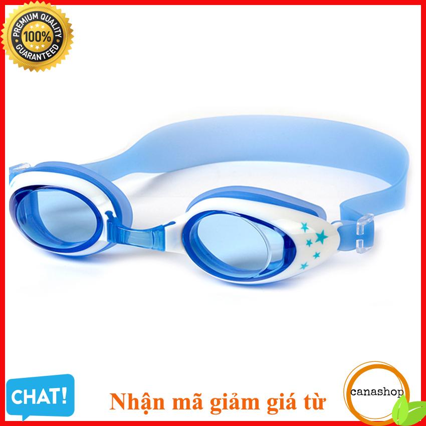 Kính bơi trẻ em - kieng boi kính bơi tráng gương th56 kinh bơi trẻ em chống tia uv + tặng hộp đựng canashop