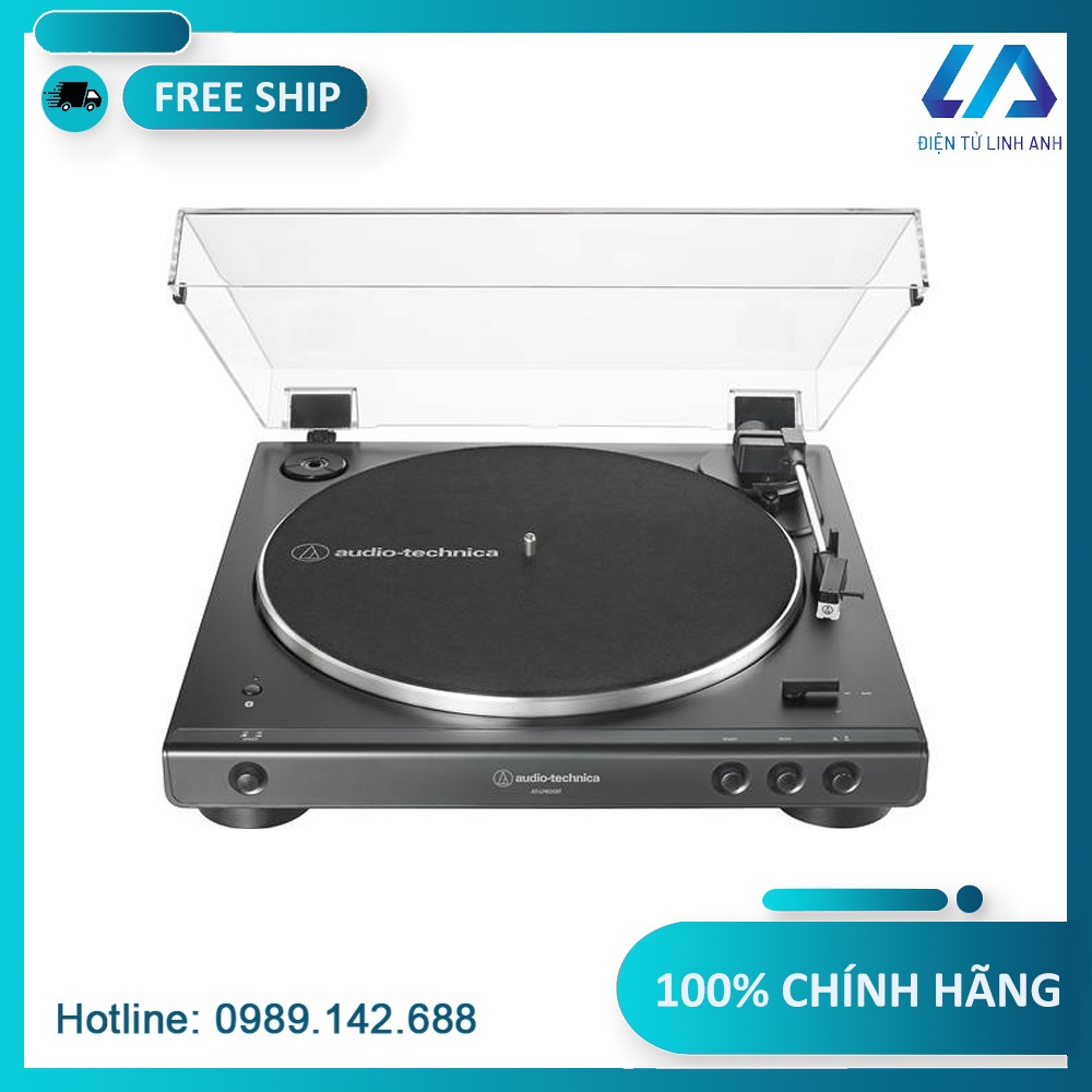 [Trả góp 0%]Đầu đĩa than Audio Technica AT-LP60XBT hàng chính hãng bảo hành 12 tháng
