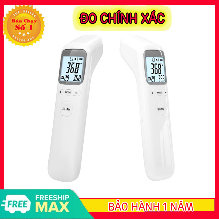 [MÁY TỐT - GIÁ SỈ] Máy Đo Nhiệt Kế Hồng Ngoại Đa Năng - Kết Quả Trong 1 Giây - Đo Nhiệt Độ Cho Bé - Đo nhiệt Độ Nước - Công nghệ Hiện Đại Bảo Hành Lỗi 1 Đổi 1 Trên Toàn Quốc.