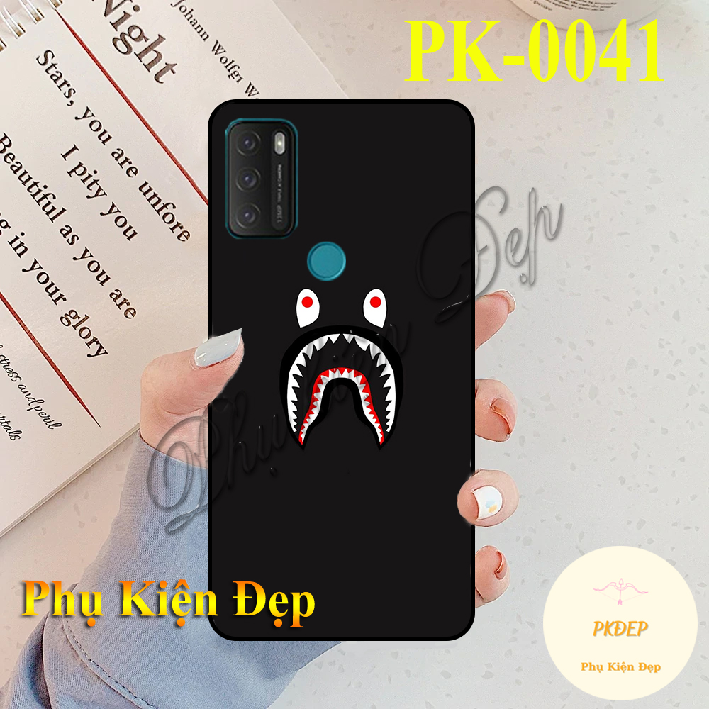 Ốp lưng Vsmart Star 5 dẻo đen in hình Ba_pe