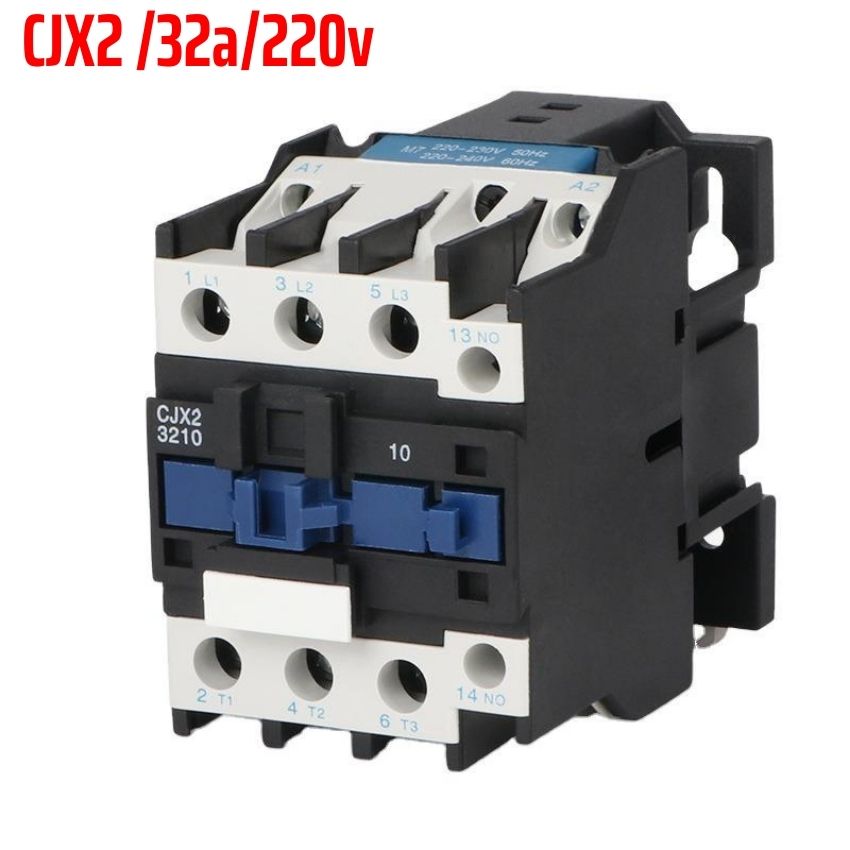 Contactor khởi động từ công suất lớn cjx2-3210 32a/220v điện hà nội