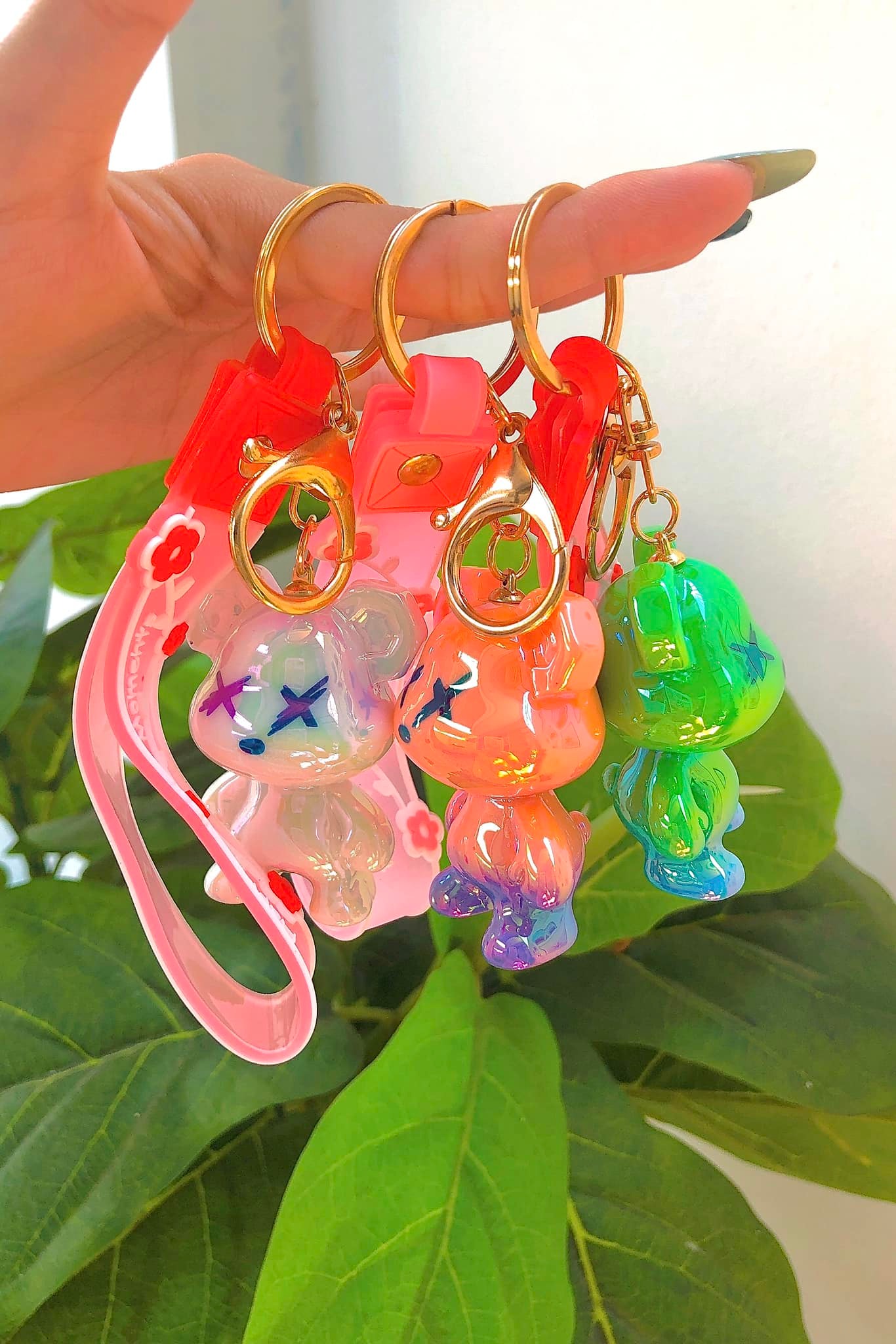 Móc khóa đá acrylic siêu đẹp đồng giá 49k