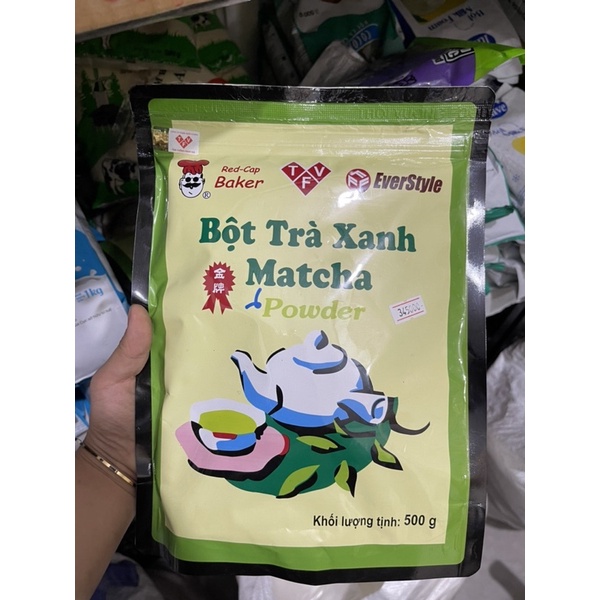 Bột trà xanh matcha power đài loan 500g