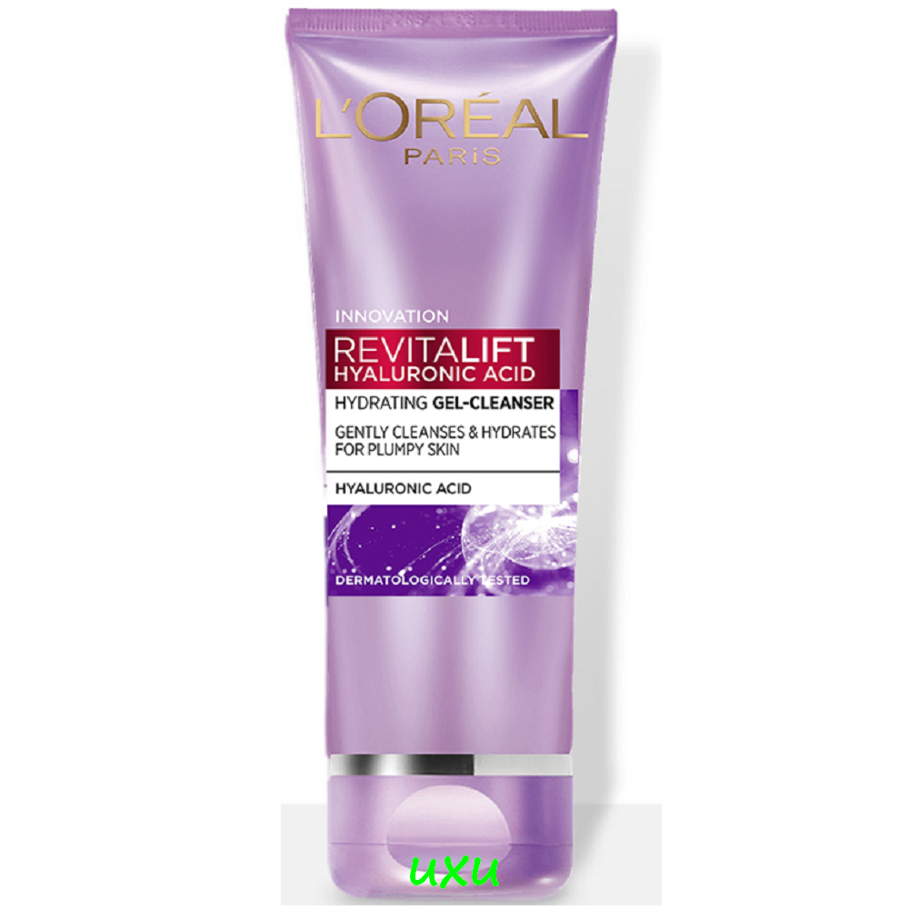 Sữa Rửa Mặt Loreal Paris Cấp Ẩm Và Căng Mịn Da 100ml Revitalift Hyaluronic Acid Hydrating
