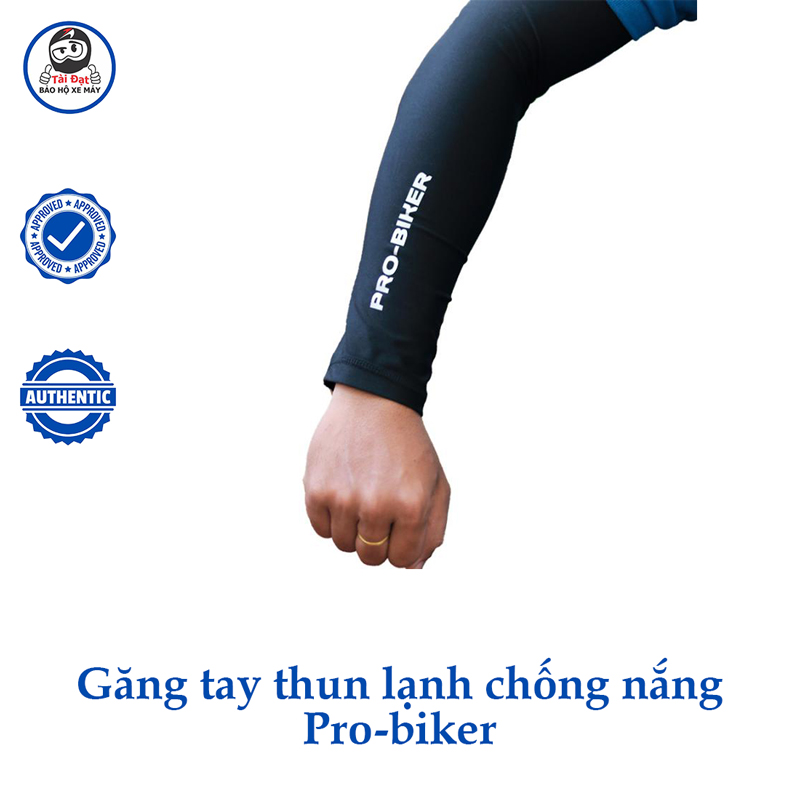 Găng tay thun lạnh chống nắng UV Pro-Biker, ống tay chống nắng