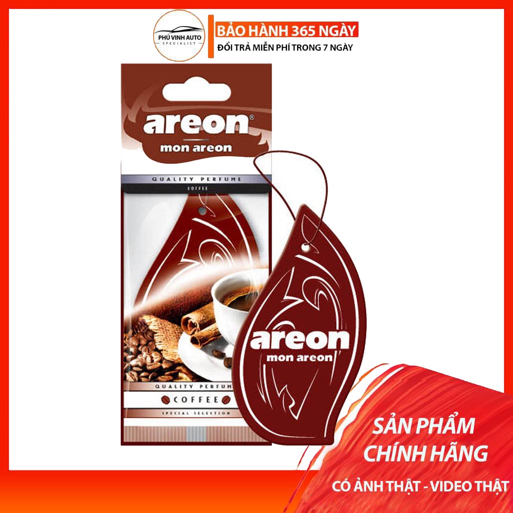 Lá thơm treo xe ô tô MON AREON - Nhập khẩu Bulgaria