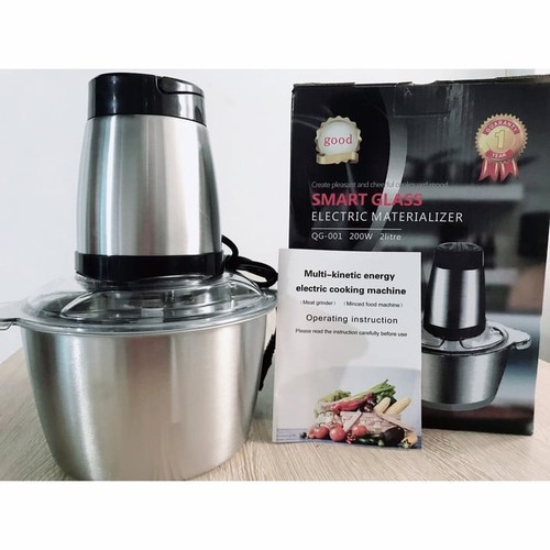 Máy xay Thịt Cối Inox - may xay thit coi inox moi