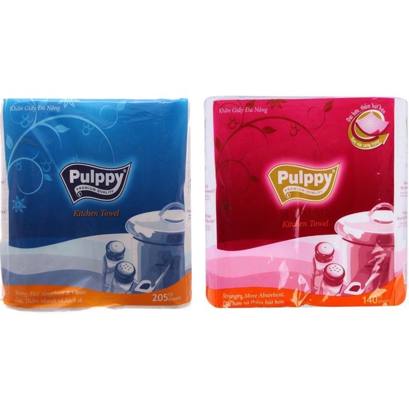 Giấy bếp /đa năng Pulppy 2 cuộn