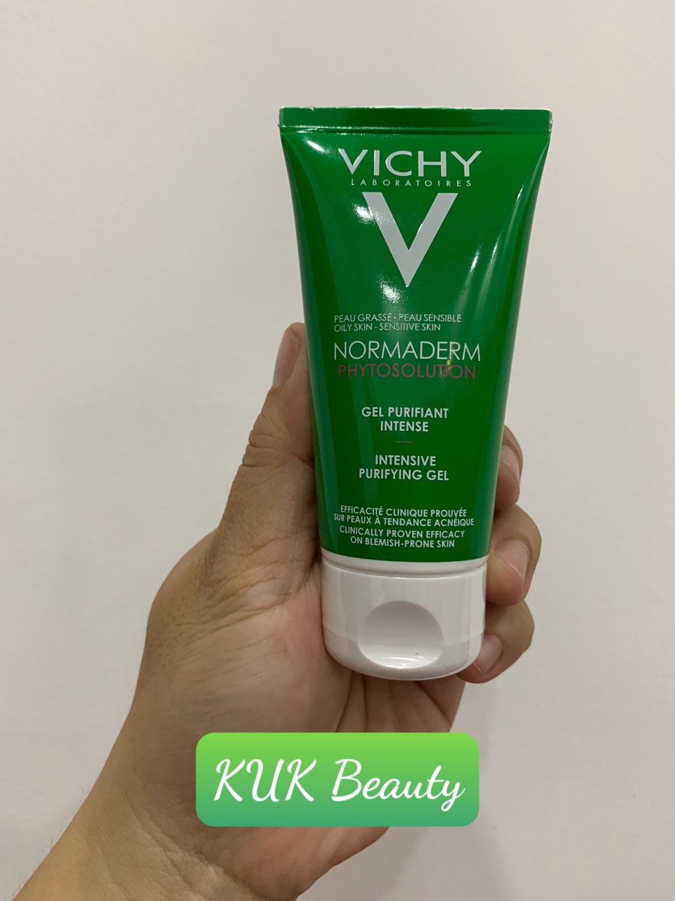 [HCM]Sữa Rửa Mặt Vichy Dạng Gel Cho Da Dầu - Mụn Giúp Làm Sạch Sâu Và Giảm Bã Nhờn Normaderm Phytosolution Gel 50ml