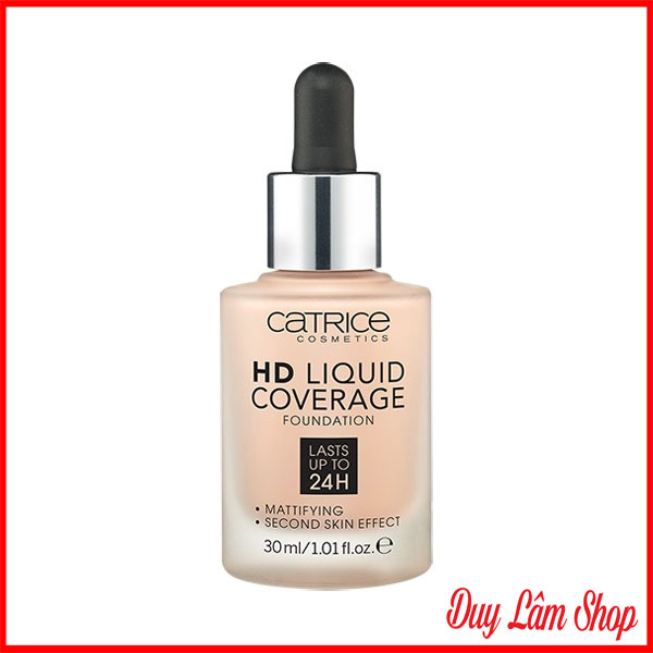 Kem nền Catrice HD Liquid Coverage Foundation – Đức