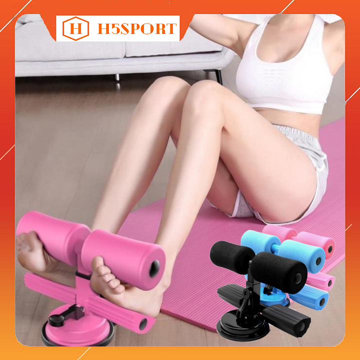 Dụng Cụ Tập Bụng Gập Bụng Đa Năng Có Đệm Gót Chân - Hỗ trợ các bài cơ bụng tập Gym tại nhà, giảm mỡ bụng cho vòng eo thon gọn H5sport