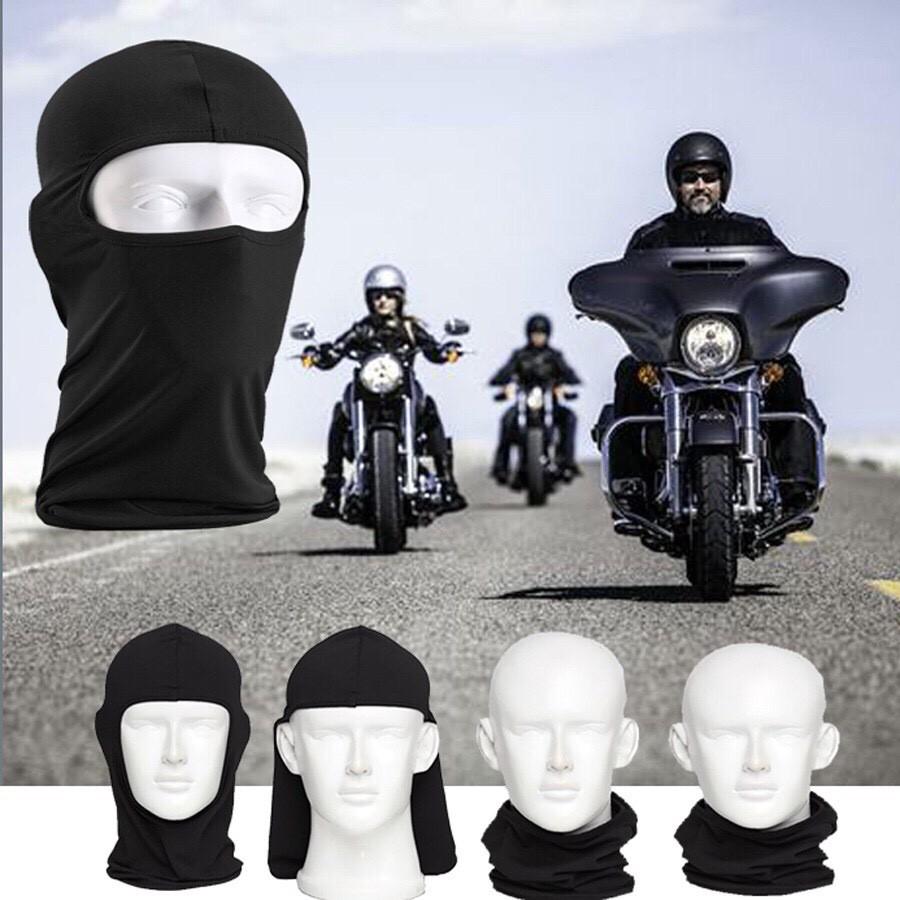 Mũ Trùm Đầu Ninja Chống Nắng, Chống Bụi, Thấm Mồ Hôi