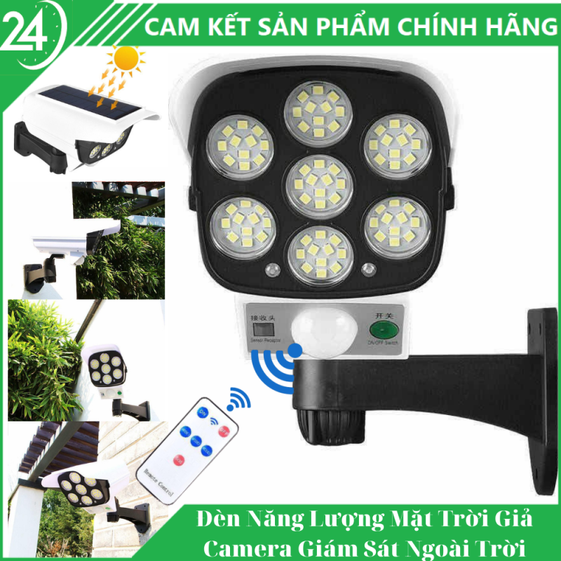 Đèn Năng Lượng mặt Trời Giả Camera Chống Trộm Cảm Ứng Tự Động Bật,Tắt ,Đèn Giả Camera chống trộm,đèn chống trộm giả Camera ,đèn chống trộm Cảm Ứng với chức năng cảm biến nhiệt tự tạo năng lượng sáng ,BH 6 THÁNG