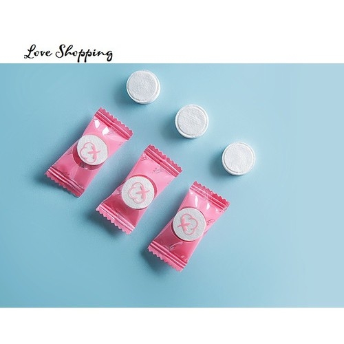 30 gói khăn giấy ướt dạng viên nén tiện dụng khi đi du lịch.