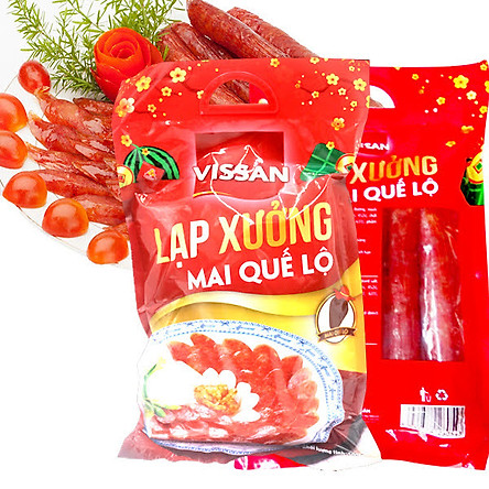 Lạp xưởng mai quế lộ vissan - 500gram