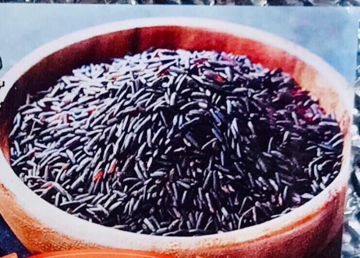 Gạo Lứt Tím Than Hoàng Kim bao 5kg, gạo mềm dẻo không cần ngâm, tốt cho người ăn kiêng, người tiểu đường, thực dưỡng,eatclean, heathy,