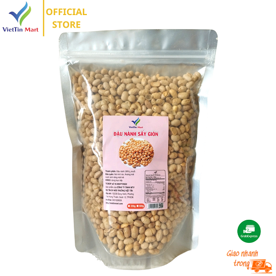 2KG_ Đậu nành sấy giòn - Viettin Mart