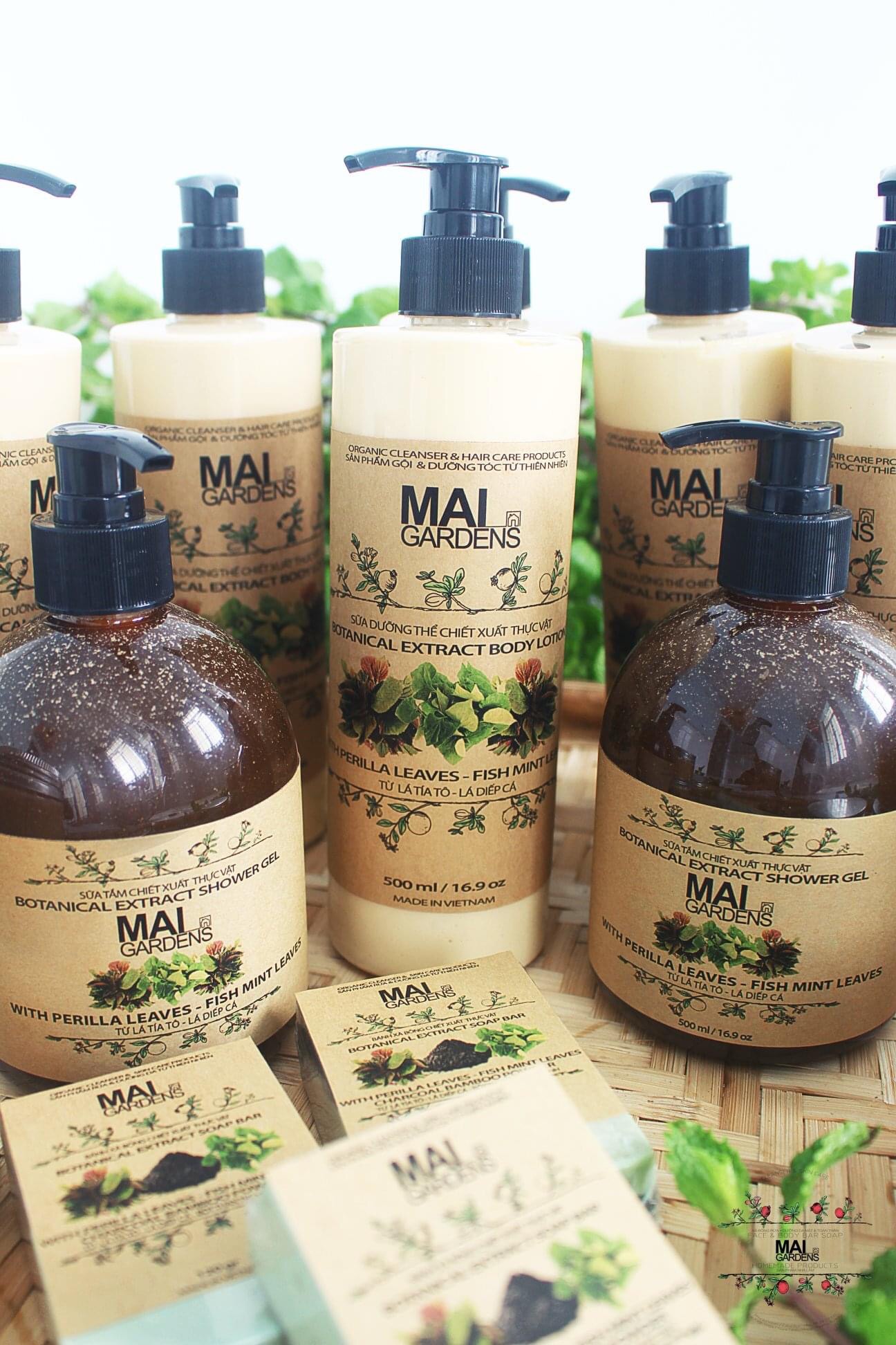 Lotion tía tô, diếp cá, trà xanh 500 ml