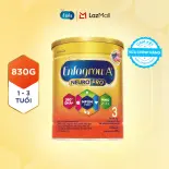Sữa bột Enfagrow A+ NeuroPro 3 Vị thanh mát 2FL HMO với dưỡng chất DHA & MFGM cho trẻ từ 1–3 tuổi – 830g