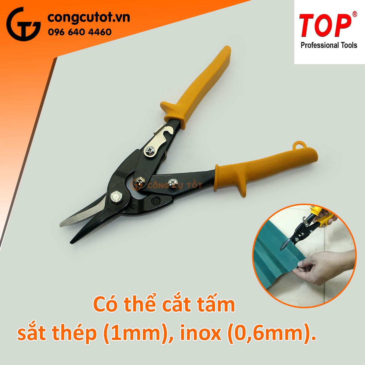 Kéo cắt tôn mũi thẳng top hb-1222
