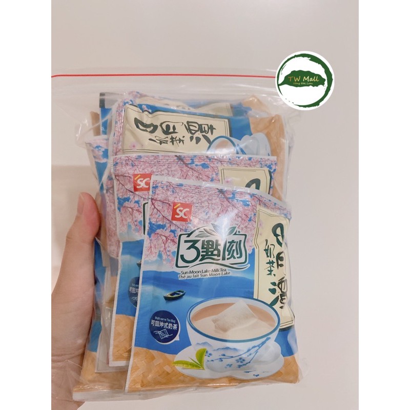 (TÚI 15 GÓI) Trà sữa túi lọc Đài Loan 3:15PM - Vị Sun Moon Lake - Tw Mall - Trà sữa Đài Loan