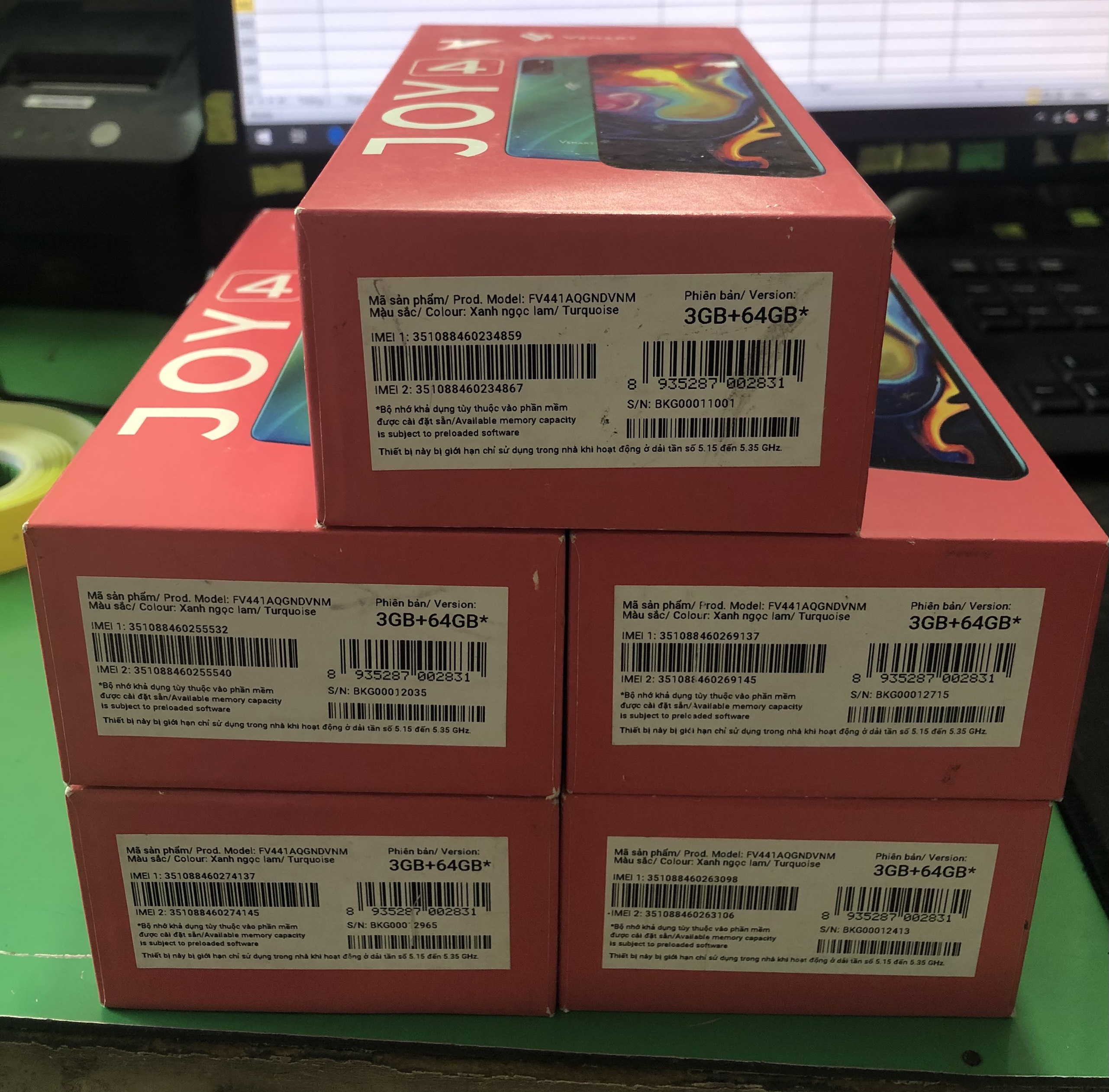 Điện thoại vsmart joy 4 hàng 99%