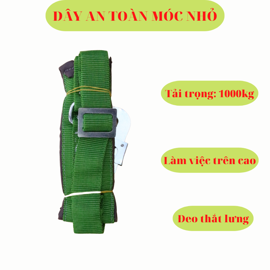 Dây an toàn móc nhỏ, dây đai bảo hộ điện lực
