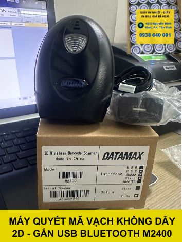 Máy quét mã vạch cầm tay datamax m2400 không dây 2d