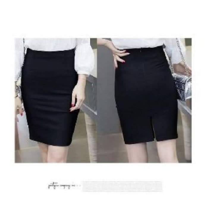 (Big size) Chân váy công sở xẻ sau C010U, thiết kế thời trang, sang trọng, đường may tỉ mỉ chắc chắn