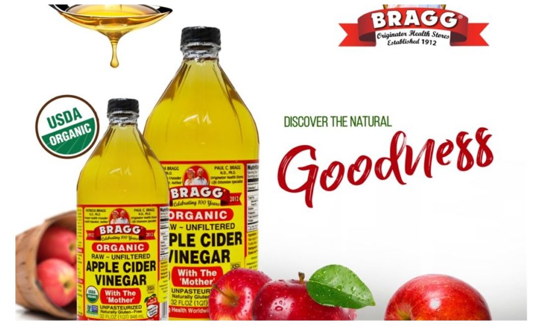 Giấm táo hữu cơ Bragg nhập khẩu Mỹ
