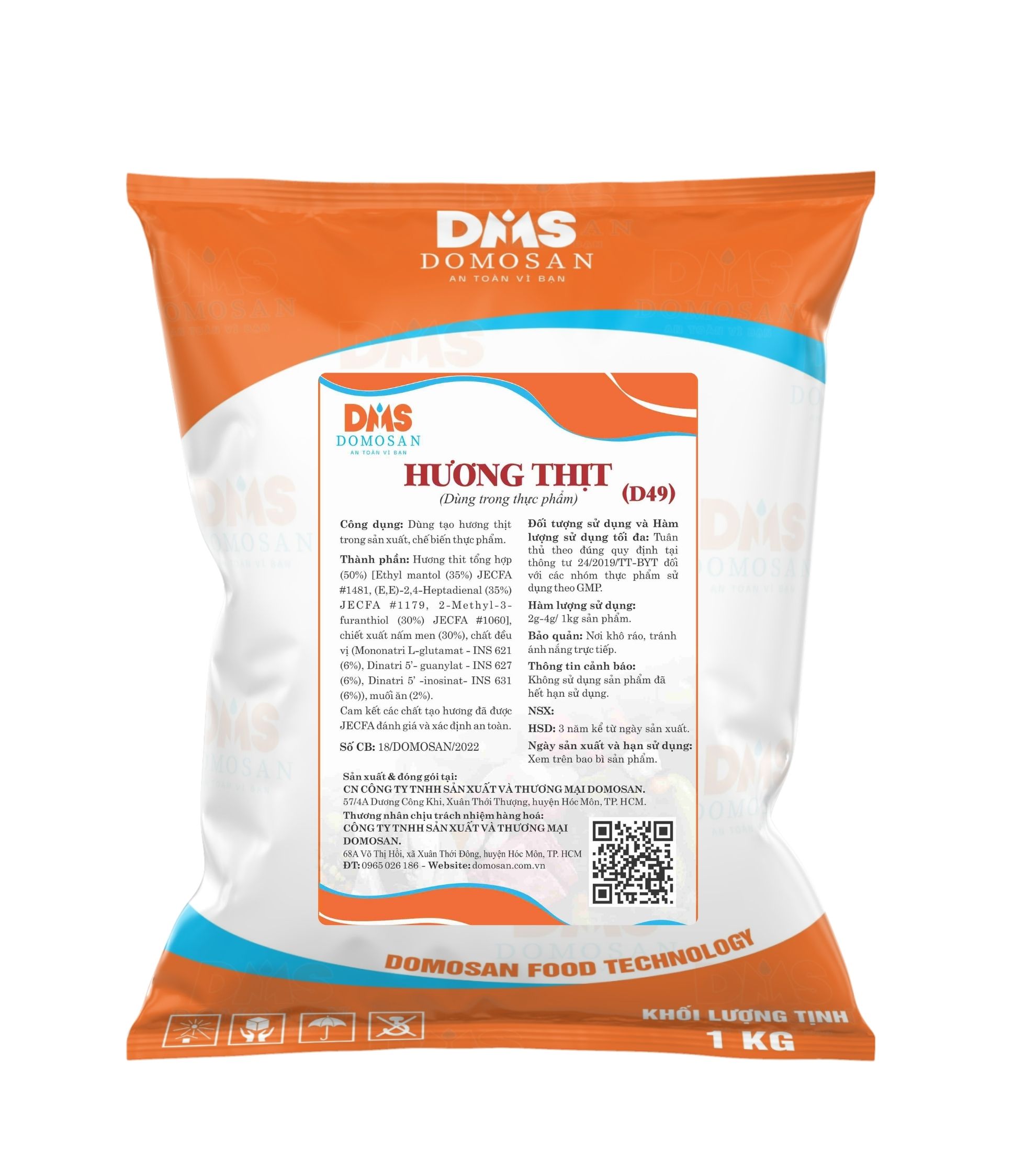 1KG HƯƠNG THỊT D49 - TẠO MÙI THƠM CHO GIÒ CHẢ, THỊT NƯỚNG,...