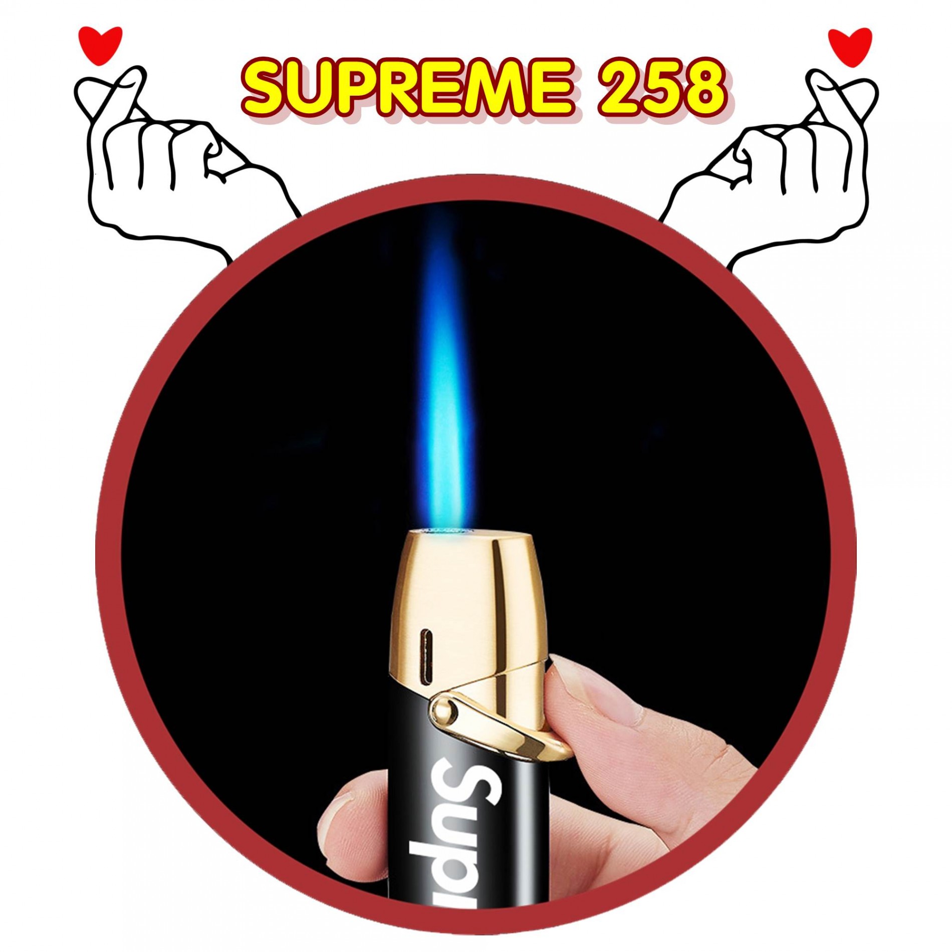 Hột quẹt khè supreme 258 nhiều màu giá rẻ