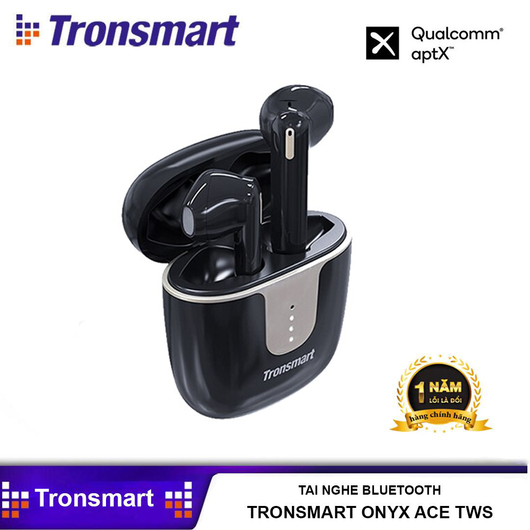Tws không dây 5.0 chống nước ipx5 công nghệ qualcomm aptx hủy tiếng ồn cao cấp với 4 micro, bảo hành 12 tháng