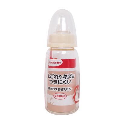 Bình thủy tinh chuchubaby cổ hẹp 150ml