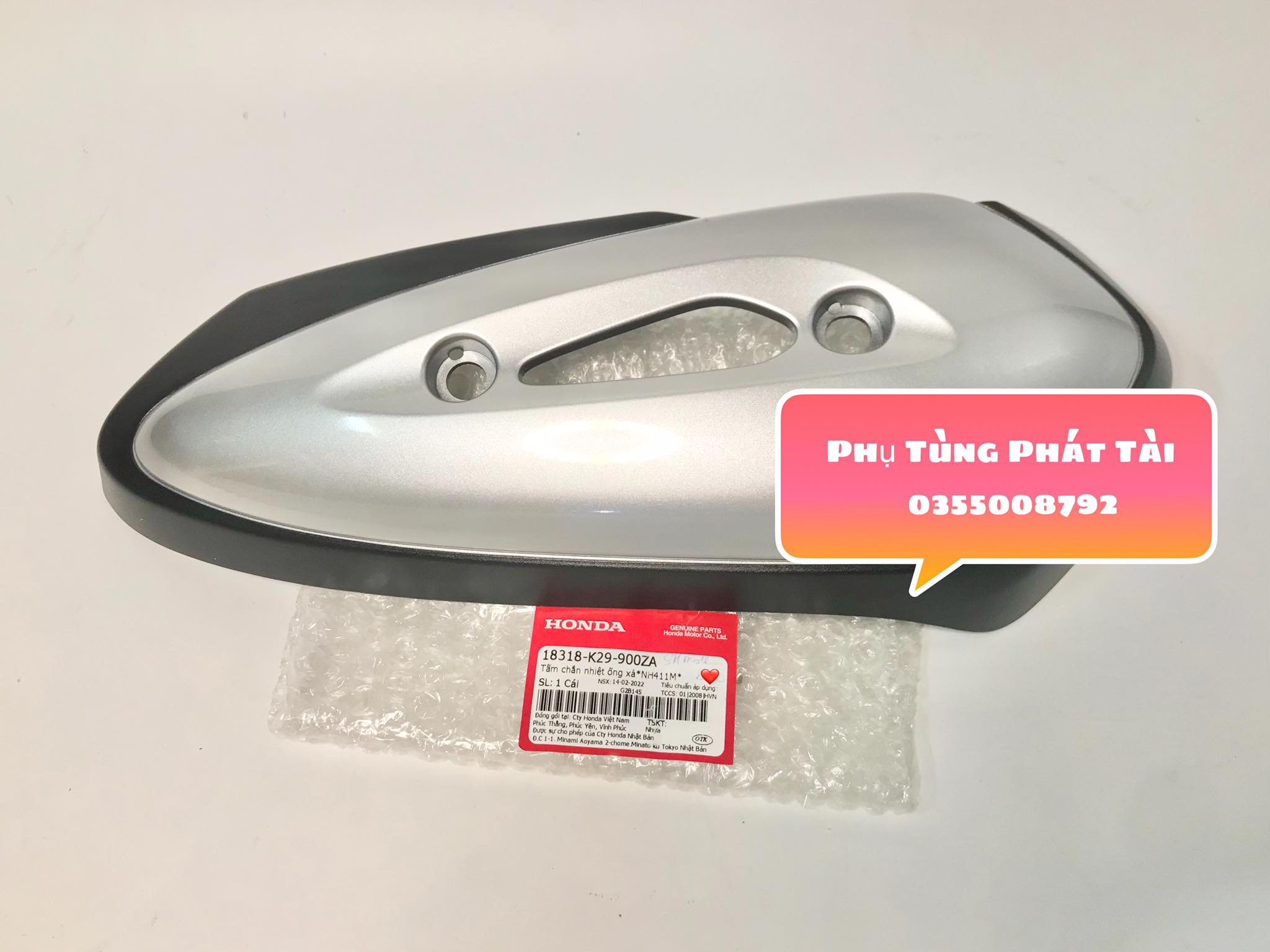 Vĩ pô - ốp pô sh mode 2013 - 2019 chính hãng honda
