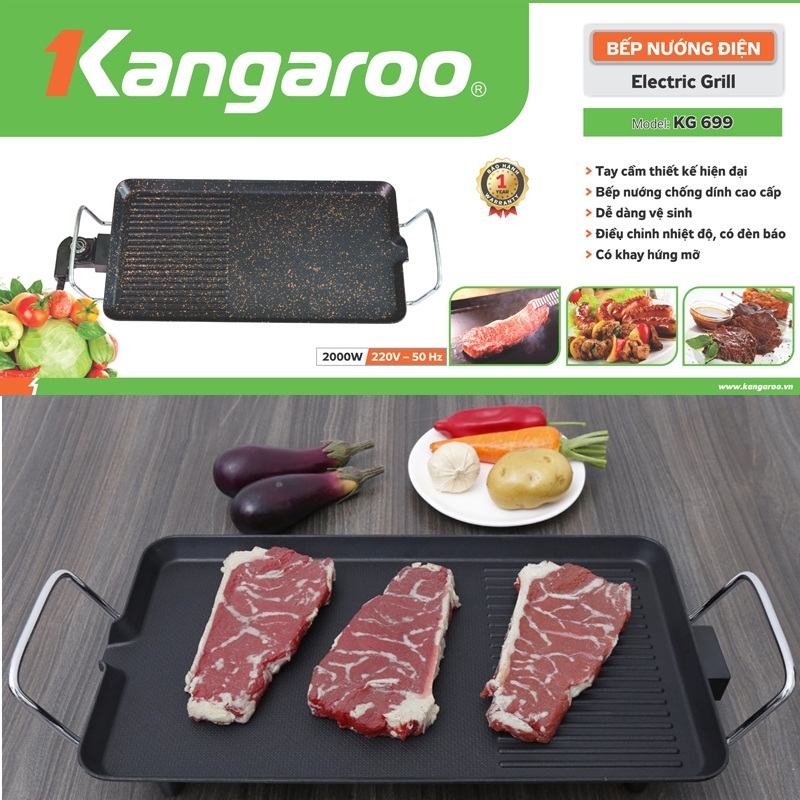 Bếp nướng kangaroo kg 699