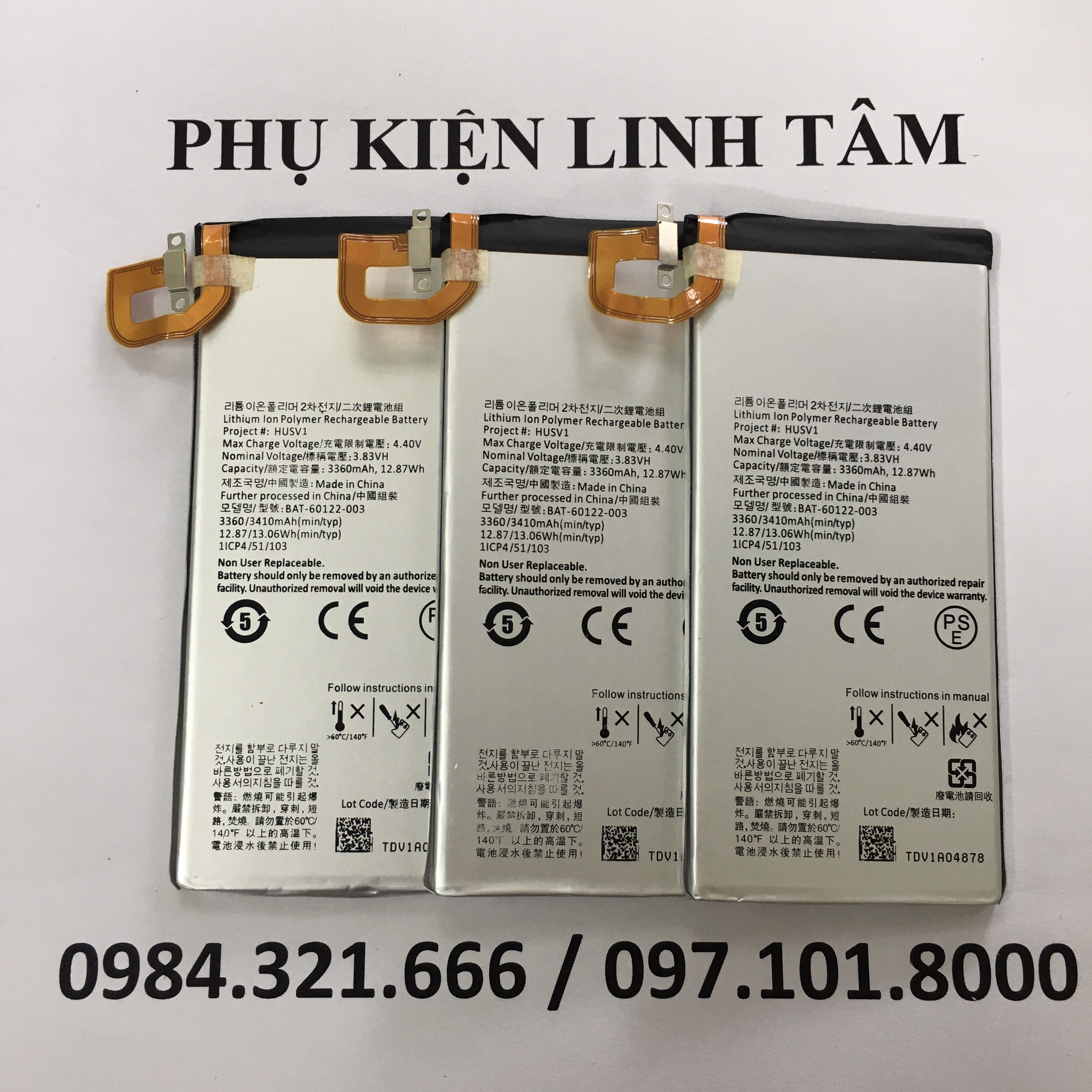Pin blackberry priv / bat-60122-003