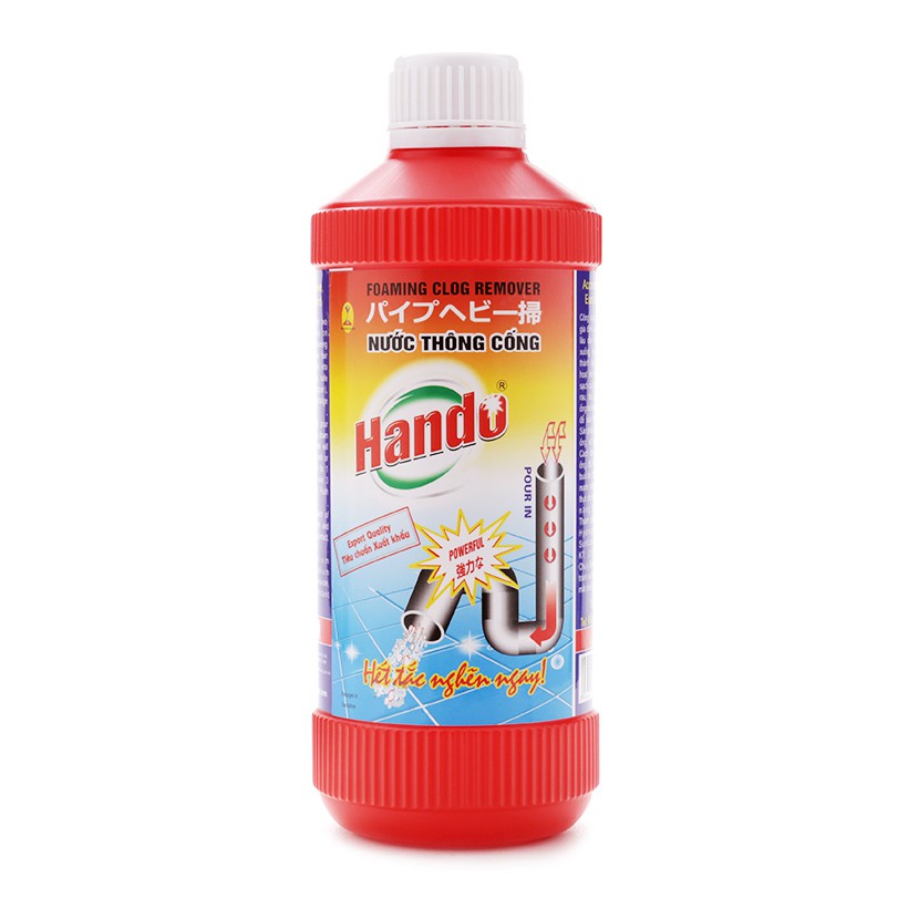 Nước thông cống, thông tắc đường ống 570ml xuất khẩu- sản xuất tại việt nam