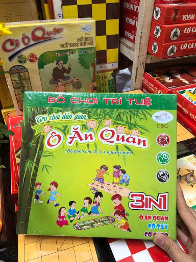 Đồ chơi dân gian - ô ăn quan bằng gỗ tự nhiên