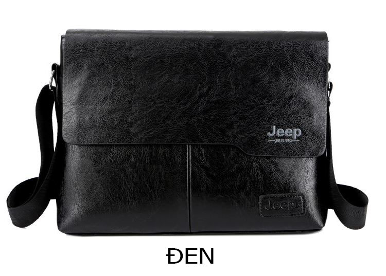 TÚI ĐEO CHÉO NAM JEEP BULUO SIZE 32x25x5CM THỜI TRANG CHẤT DA CAO CẤP CHO PHÁI MẠNH ,CHỨA IPAD ,MÀU NÂU, ĐẦU KHÓA KIM LOẠI CHẮC CHẮN