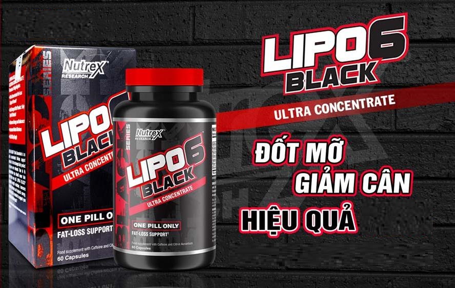 Lipo 6 Black ultra Concentrate 60 Capsules