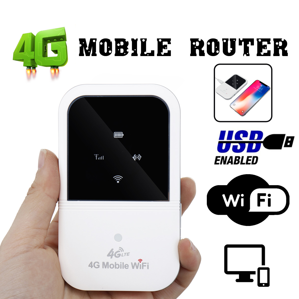 [HCM]Bộ phát Wifi - Router Wifi ZTE Chính Hãng. Bộ Phát Wifi 4G - Cục Phát Wifi 4G Cực Mạnh