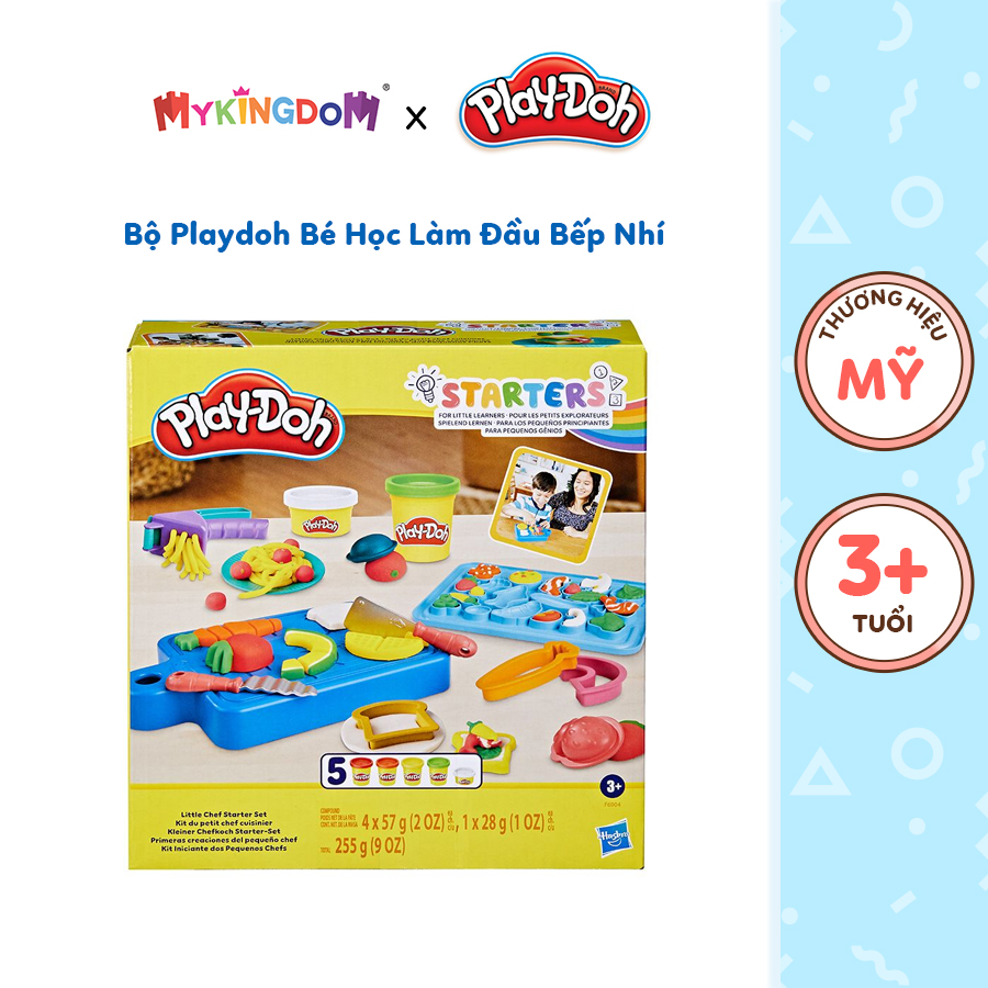Đồ chơi bộ playdoh bé học làm đầu bếp nhí playdoh f6904