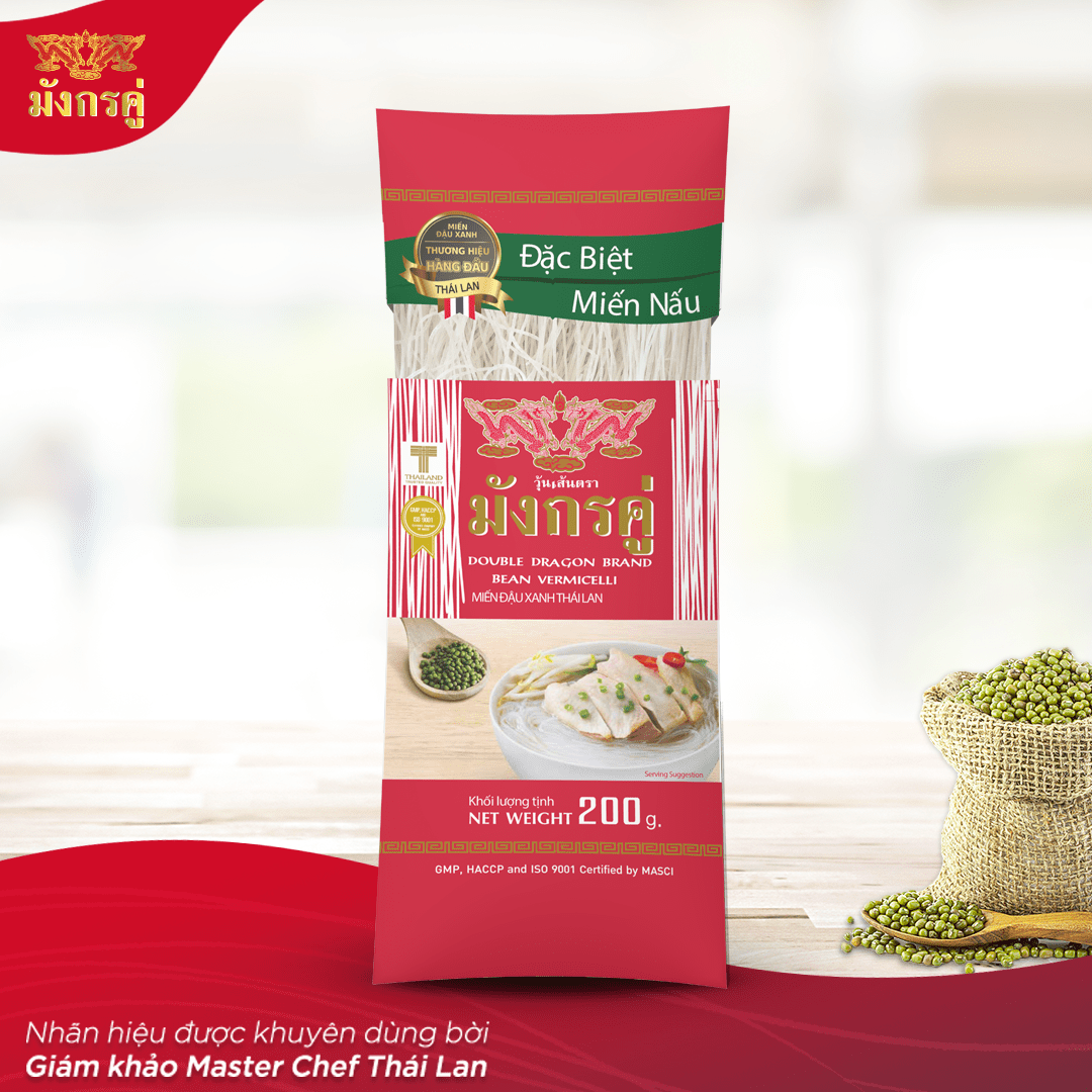 Miến thái đậu xanh Phượng Hoàng 200g